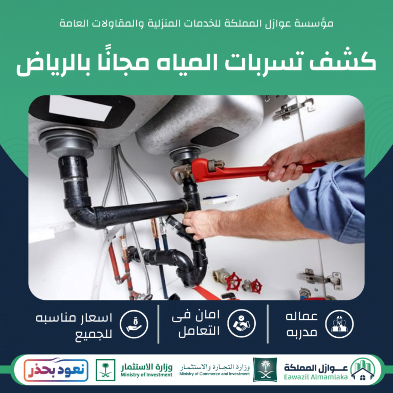 كشف تسربات المياه