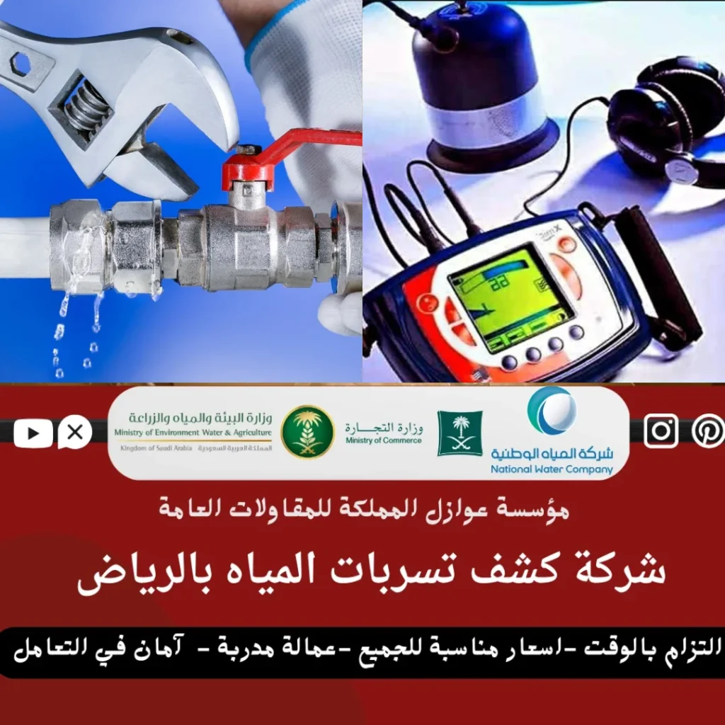 كشف تسربات المياه