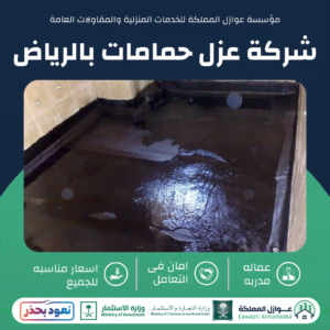 عزل حمامات بالرياض