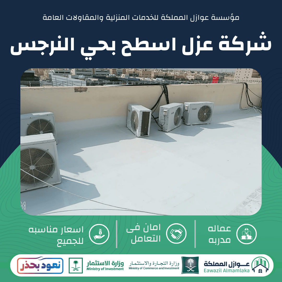 شركة عزل اسطح بحي النرجس