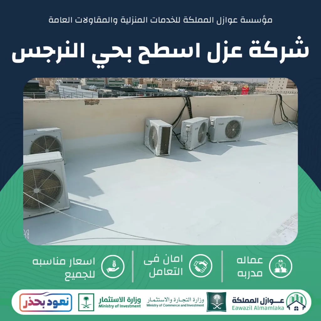 عزل اسطح بحي النرجس